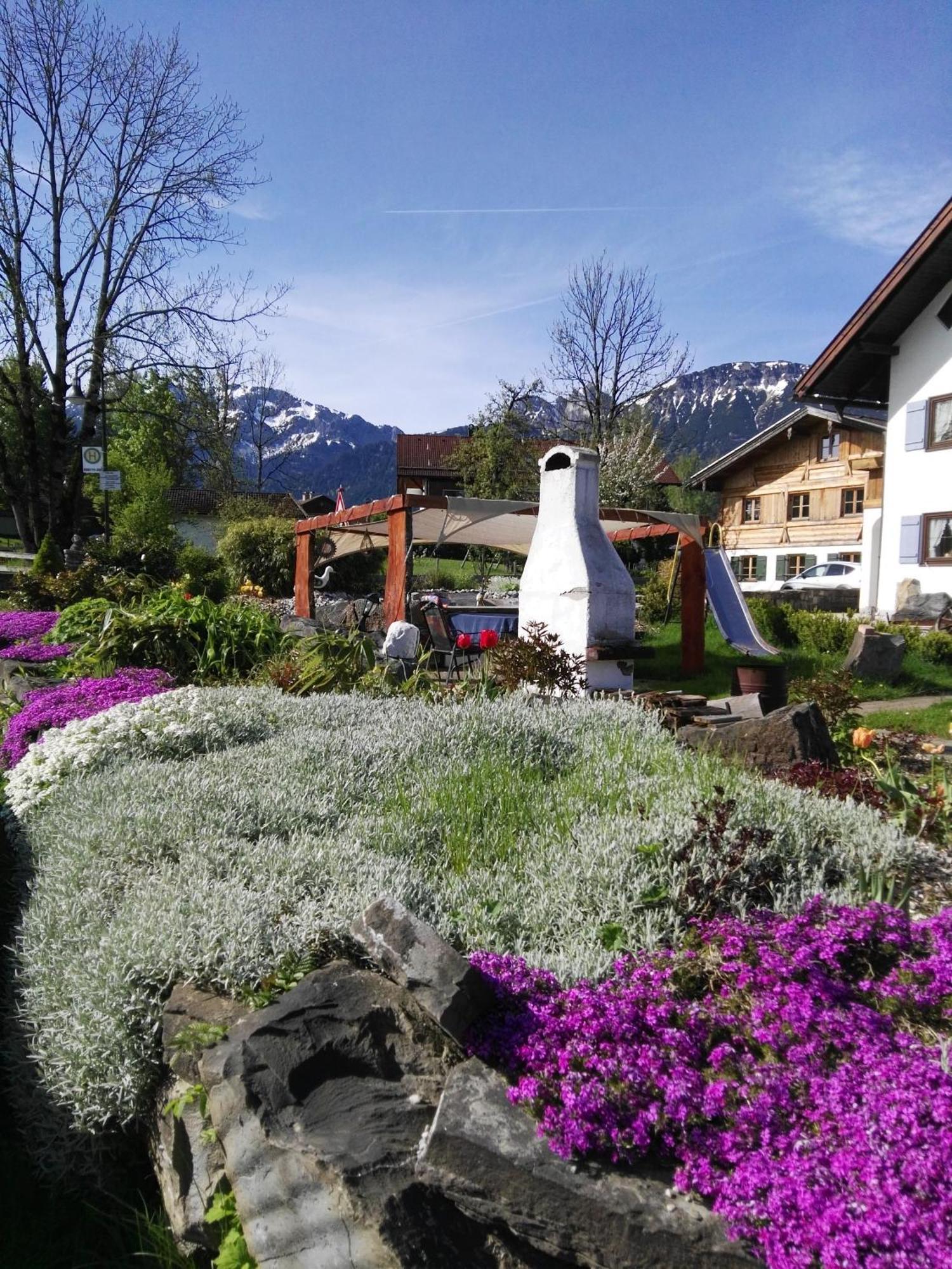 Gemuetliche Ferienwohnung In Urigem Bauernhaus Pfronten Luaran gambar